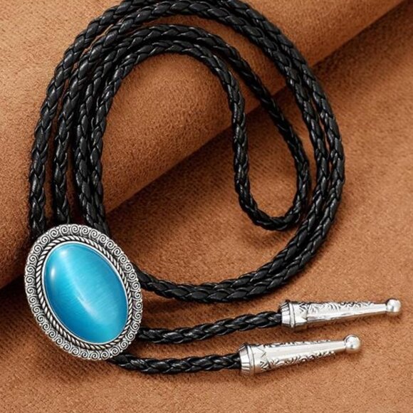 Western Bolo Tie For Men 05 - Picture 1 of 6